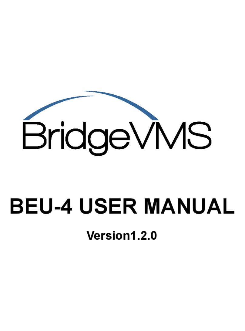 BridgeVMS BEU-4 user manual