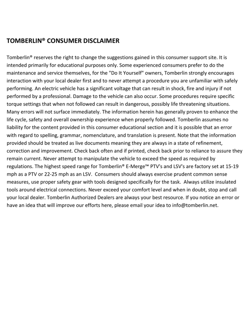 Tomberlin 2010 E-Merge User manual