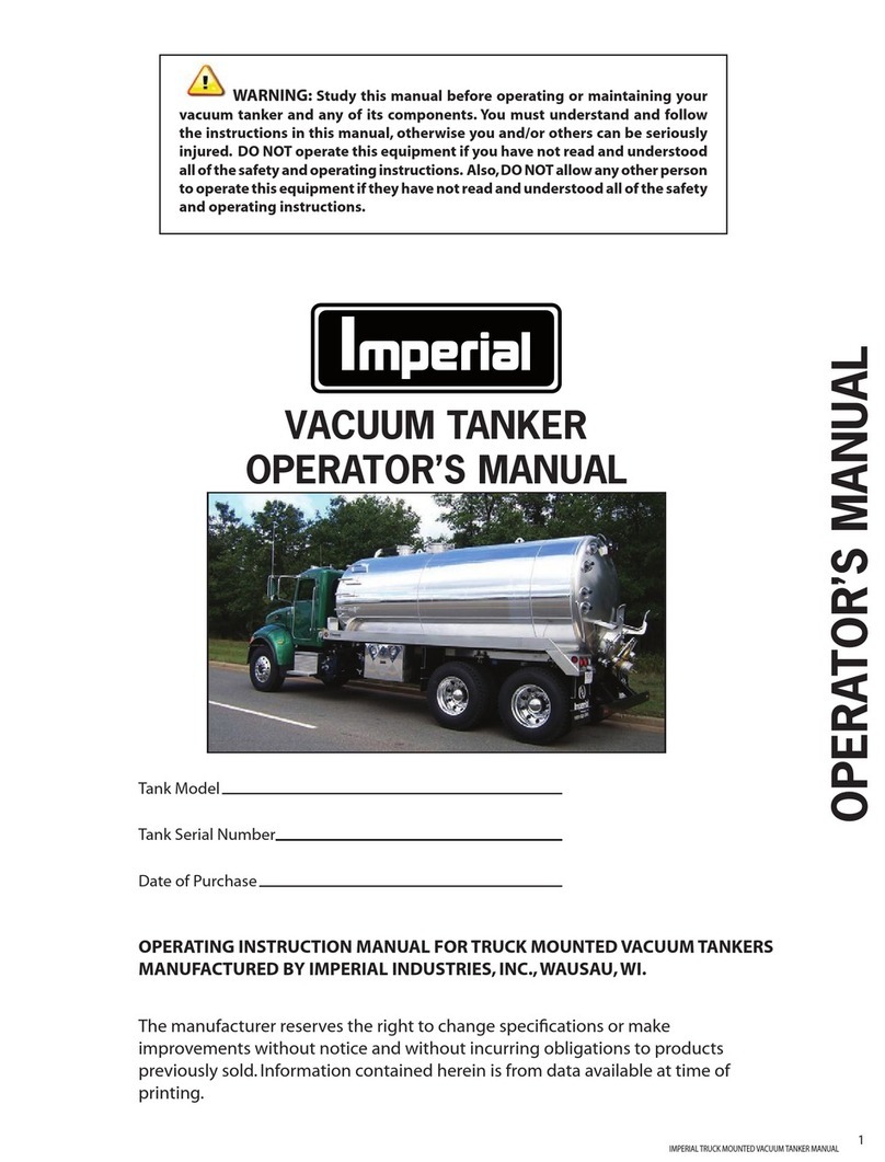 Imperial TMV-1500 Operator's manual
