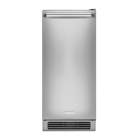 Electrolux EI15IM55GS - 15 Inch Ice Maker User manual