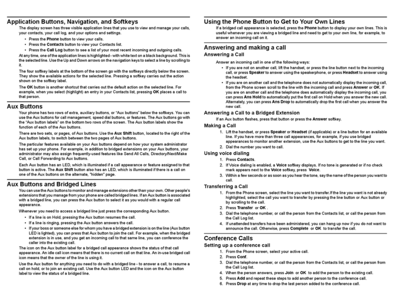 Avaya 9650 Deskphone Edition User manual