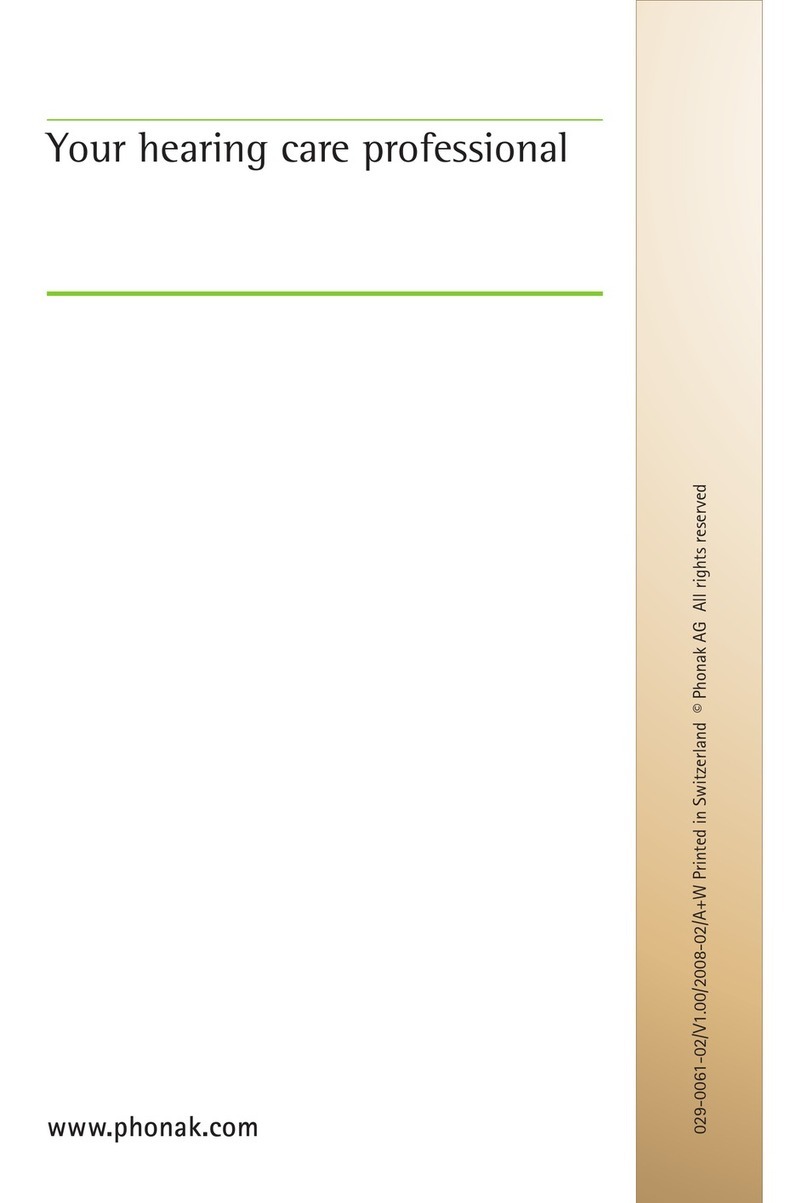 Phonak inspiro User manual Phonak inspiro User manual