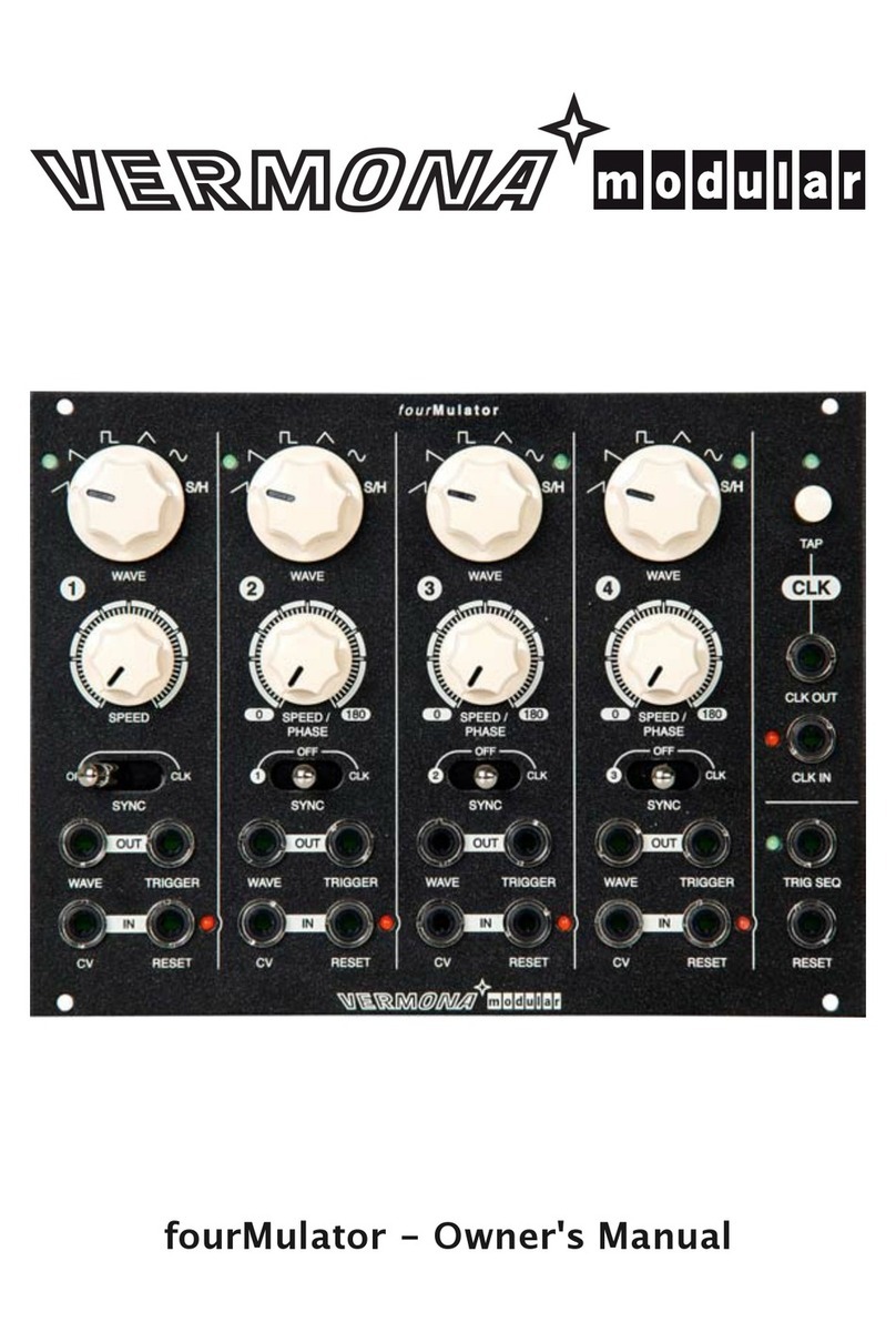 Vermona fourMulator user guide