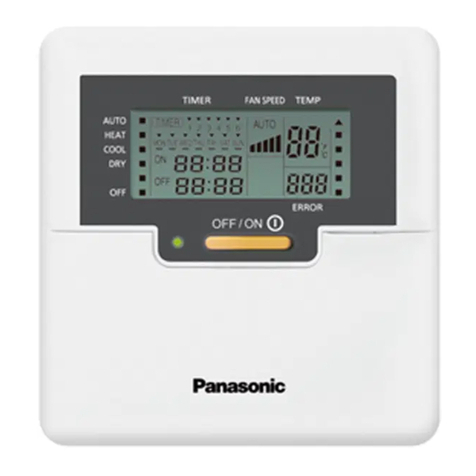 Panasonic CZ-RD514C Installation and operation manual