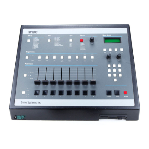 EMU SP1200 User manual