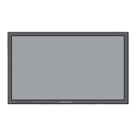 Bang & Olufsen BeoVision 4 User manual