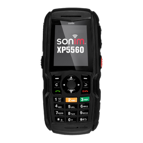 Sonim XP5560 BOLT User manual Sonim XP5560 BOLT User manual