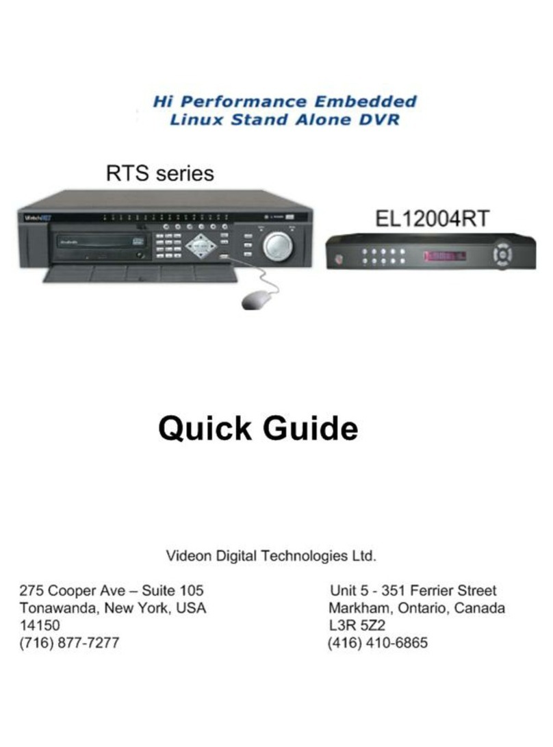 Videon EL12004RT quick guide