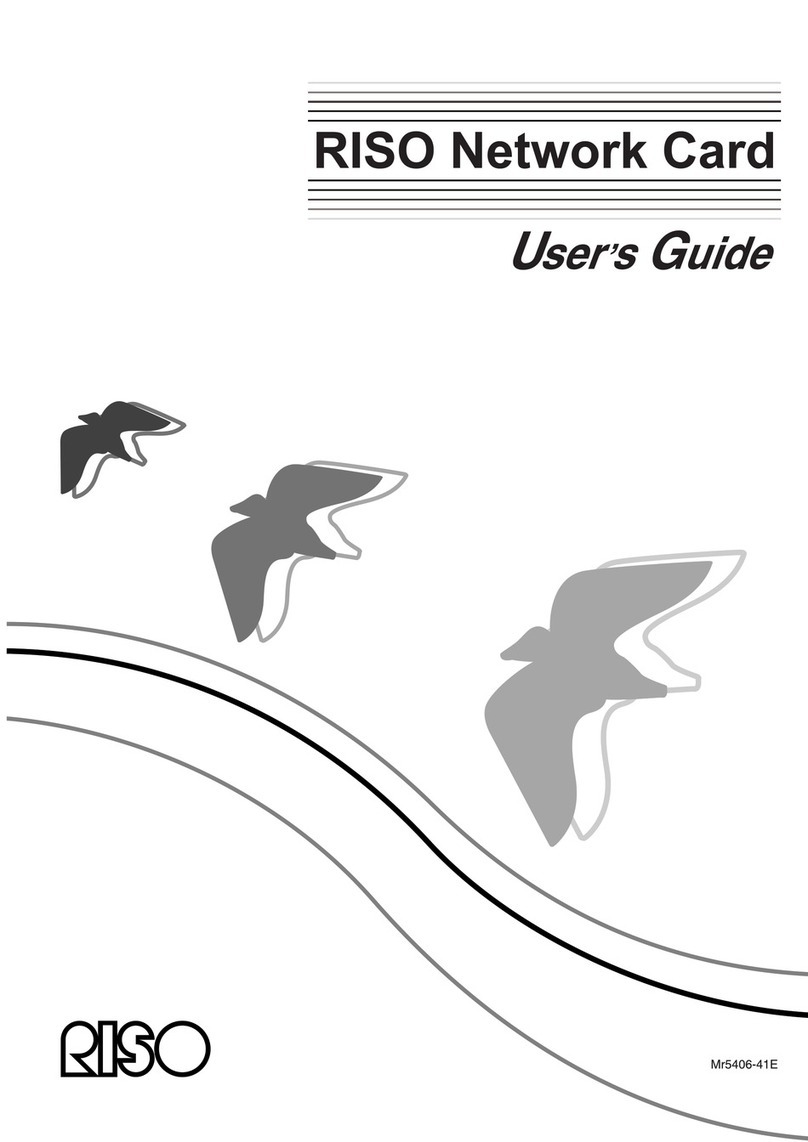 Riso Network Card user guide