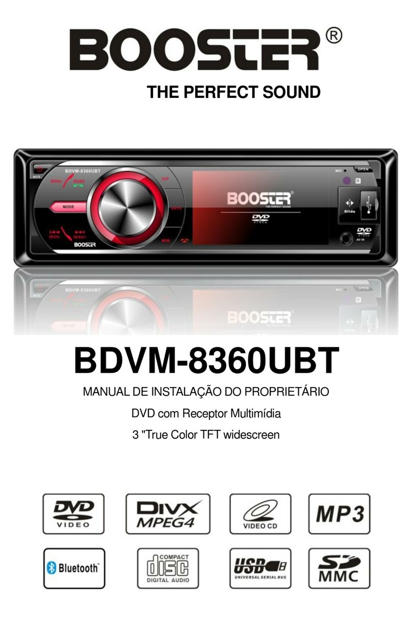 Booster BDVM-8360UBT User manual
