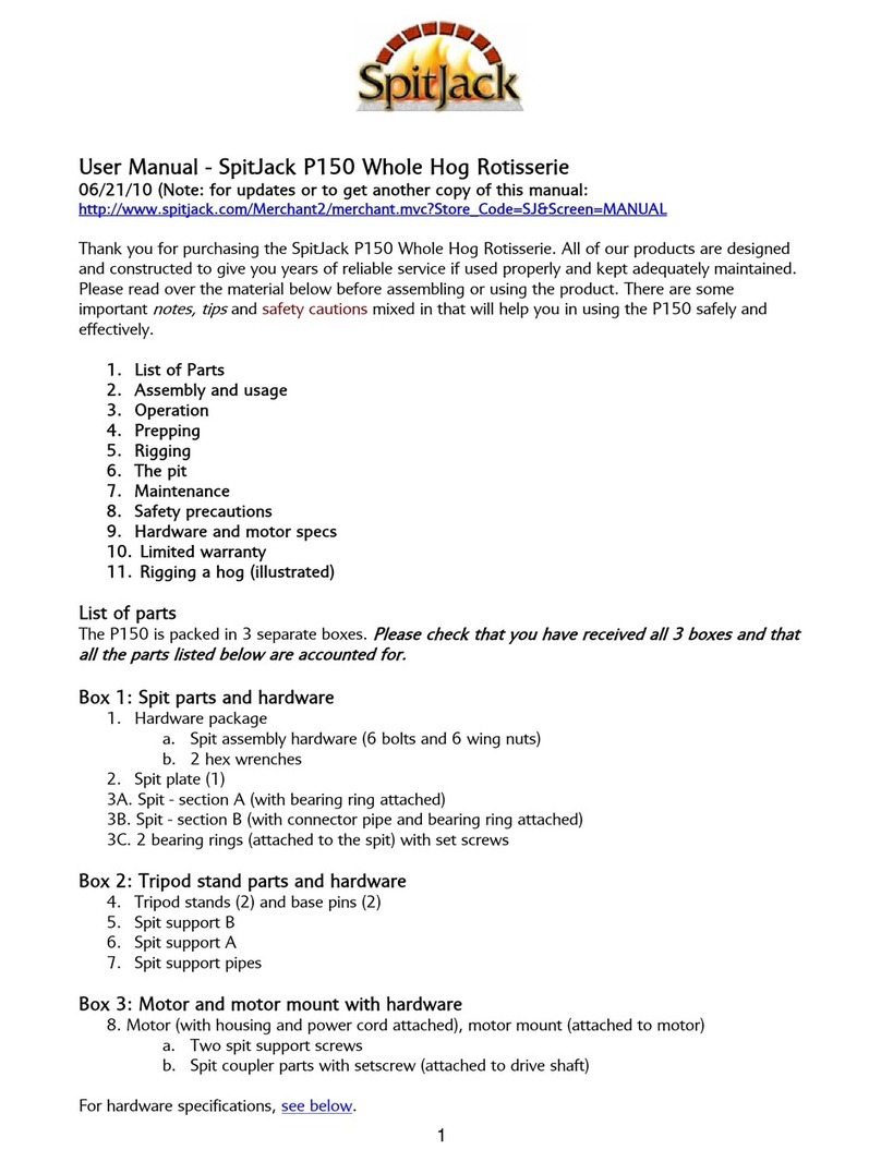 SpitJack P150 user manual