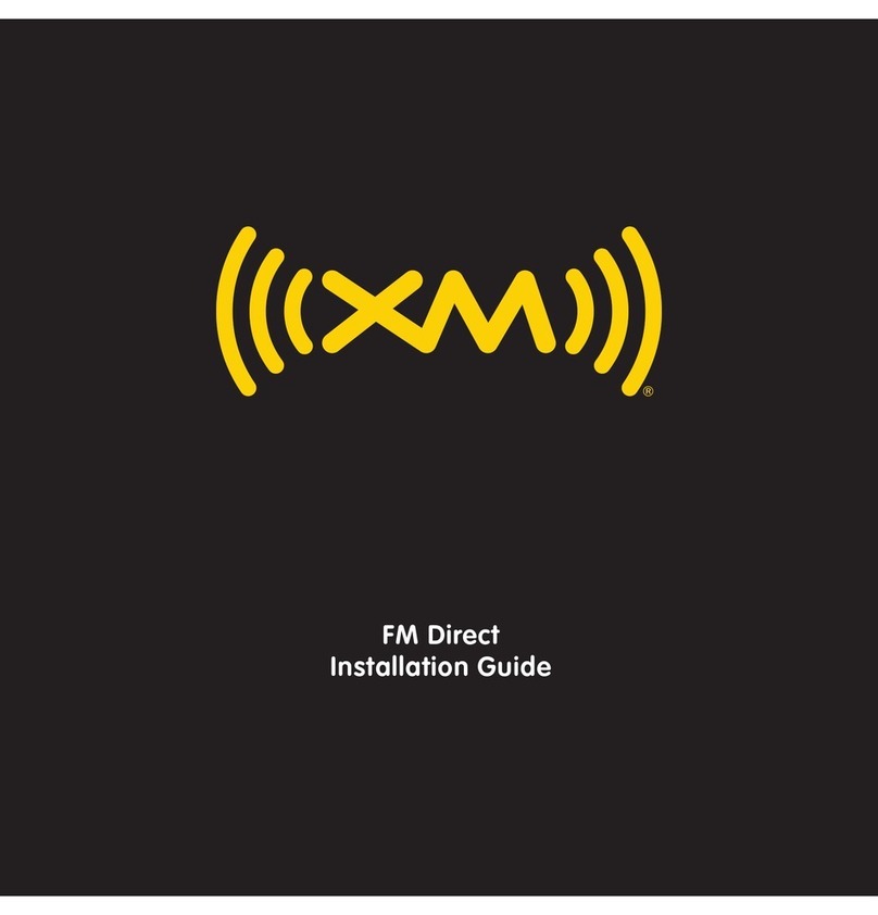 XM FM Direct installation guide