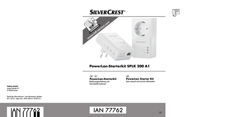 Silvercrest SPLK 200 A1 Instruction sheet Silvercrest SPLK 200 A1 Instruction sheet