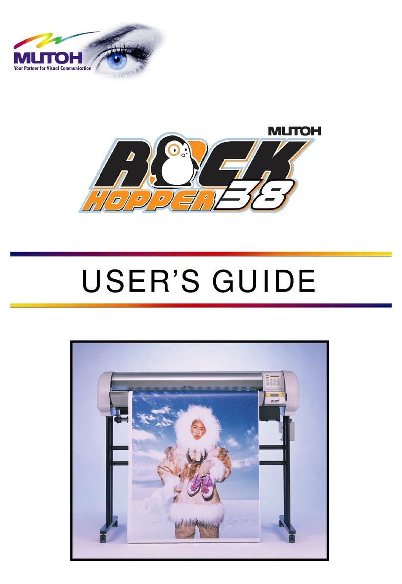 MUTOH Rockhopper 38 User manual