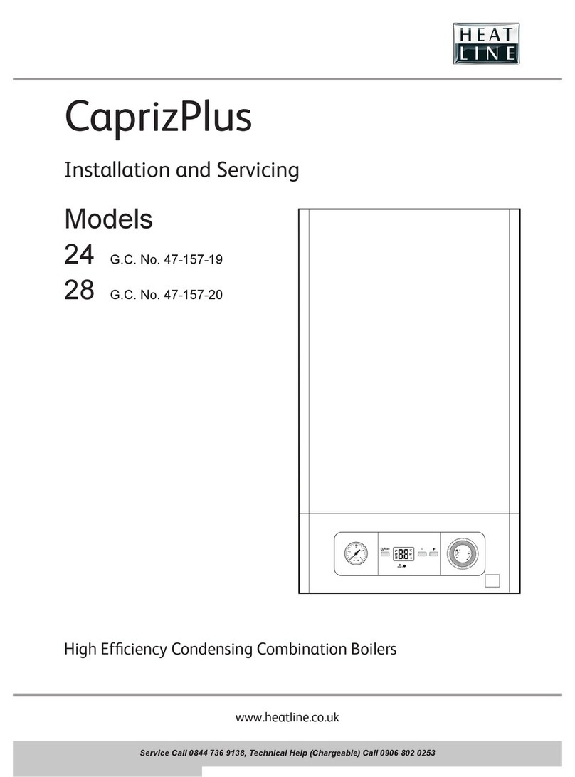 Heatline CaprizPlus 24 G.C. No. 47-157-19 User guide