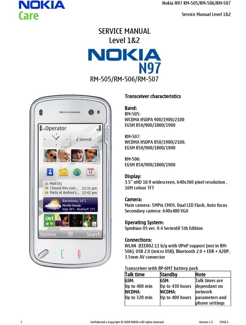 Nokia N97 User manual Nokia N97 User manual