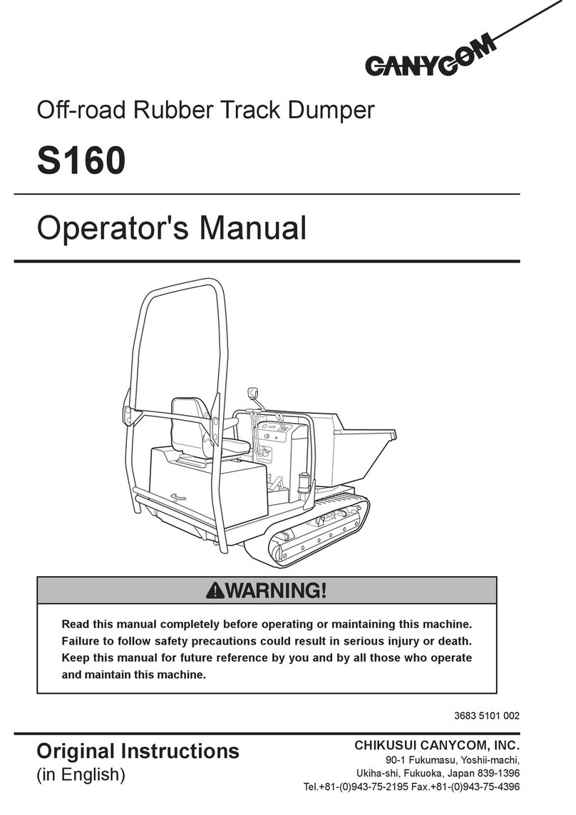 CanyCom S160 Operator's manual