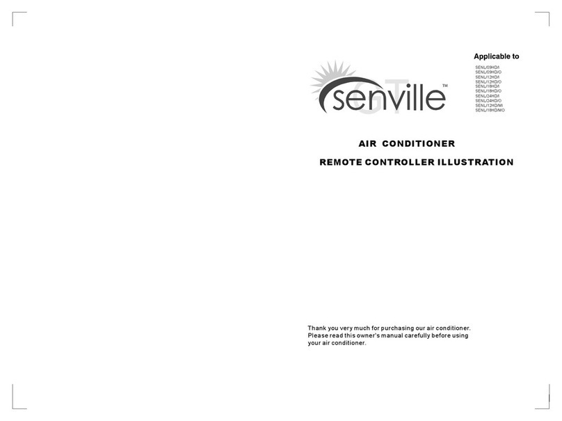 Senville SENL09HD Instruction and safety manual