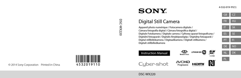 Sony DSC-WX220 User manual
