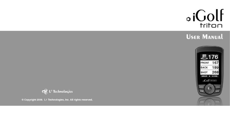 iGolf triton User manual