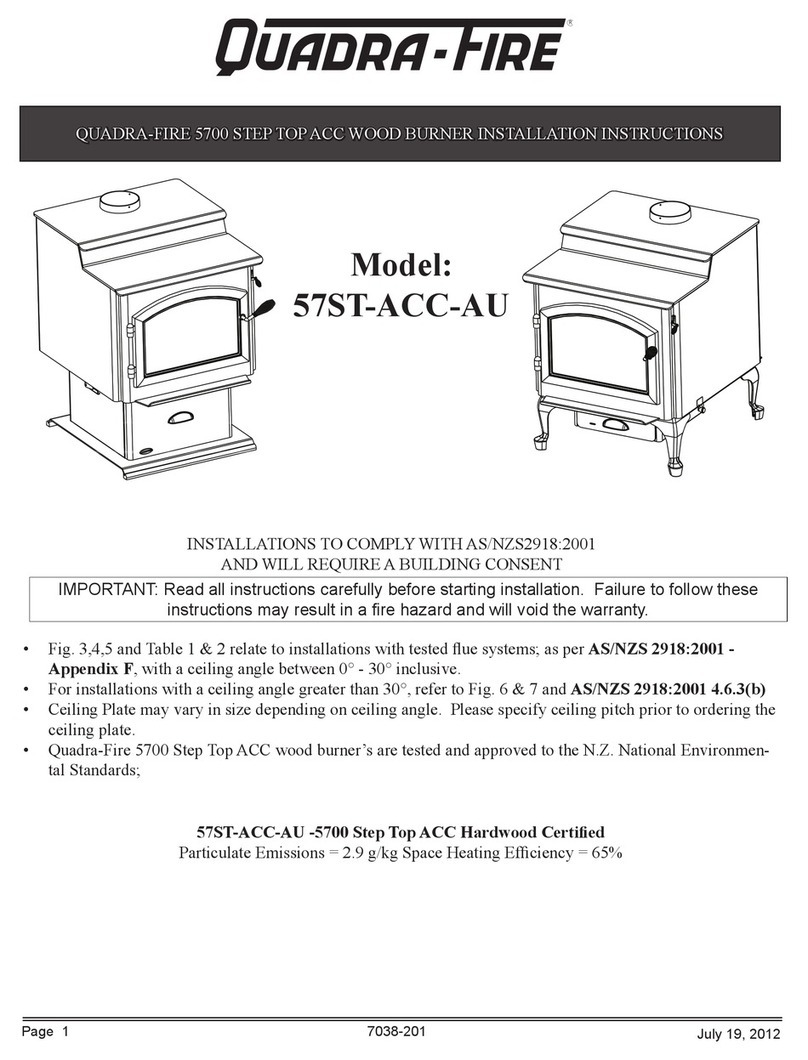 Quadra-Fire 57ST-ACC-AU User manual