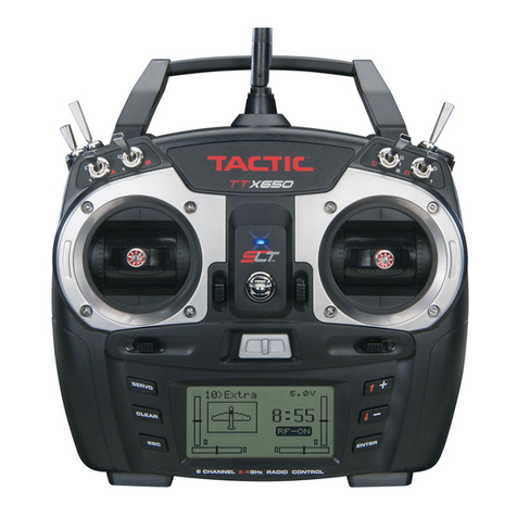 Hobbico TACTIC TTX650 instruction manual