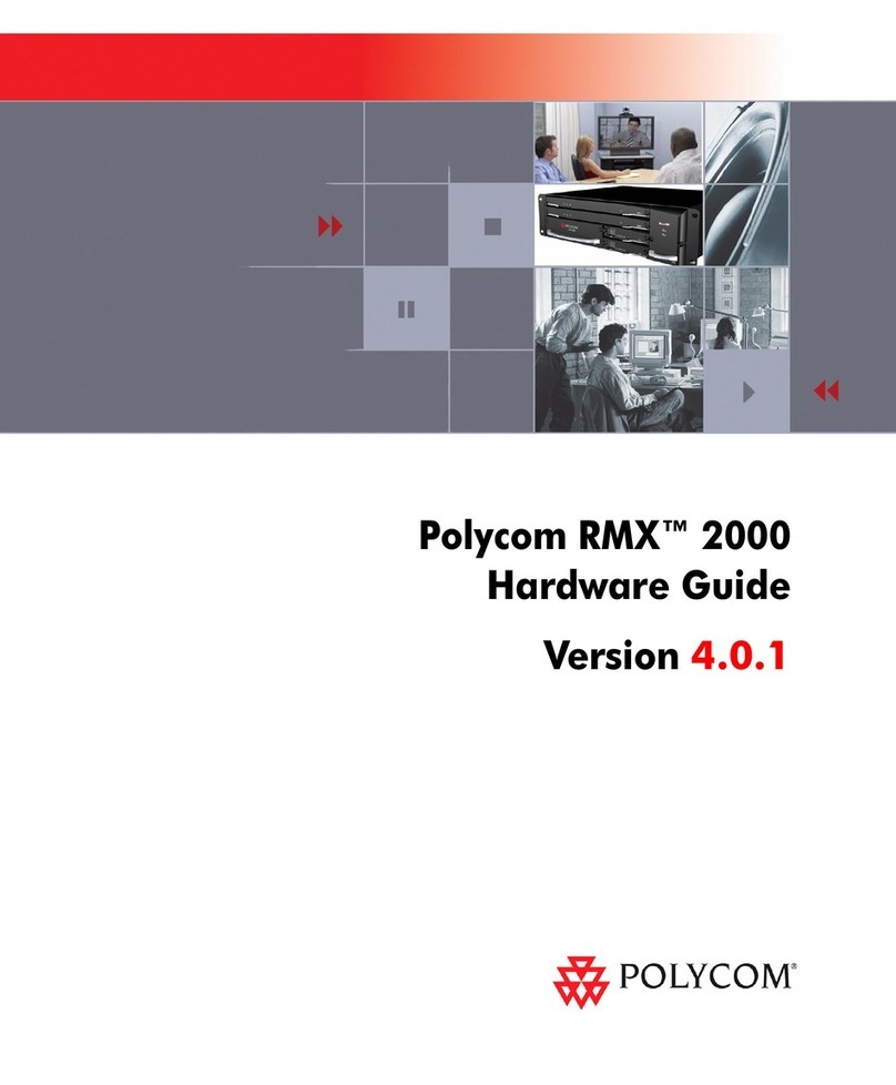 Polycom RMX 2000 Installation instructions