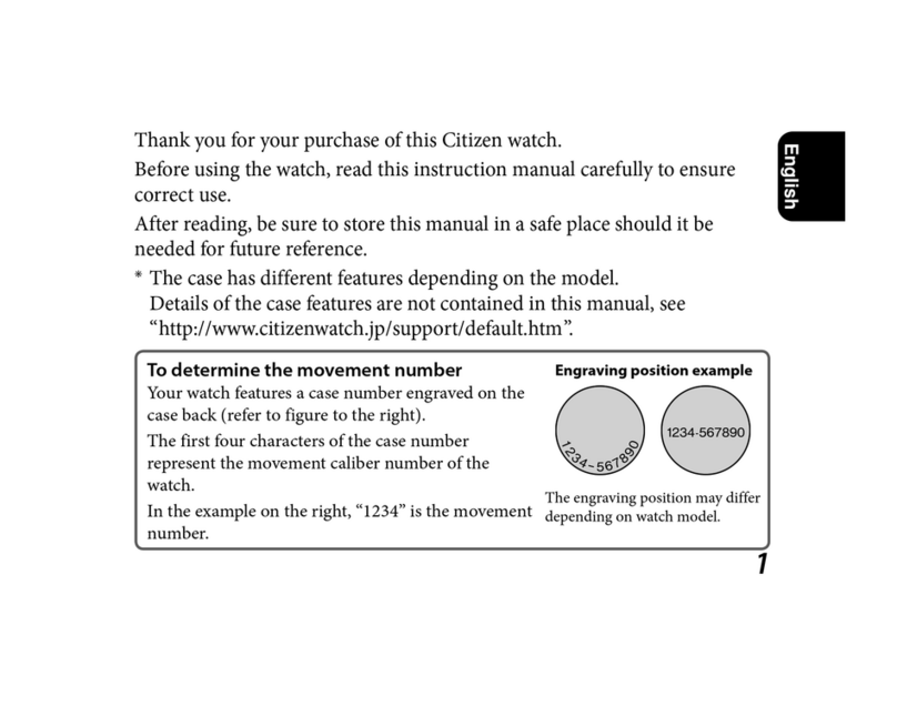 Citizen H144 user guide