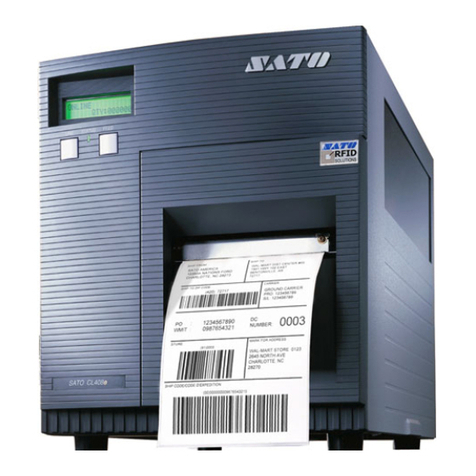 SATO CL408e User manual SATO CL408e User manual