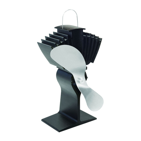 Caframo Ecofan 812 Operating instructions & warranty conditions