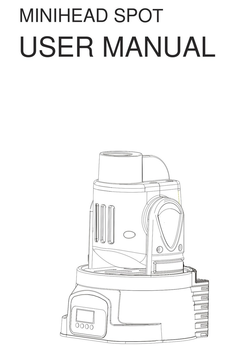 Invision Led Minihead Spot user manual