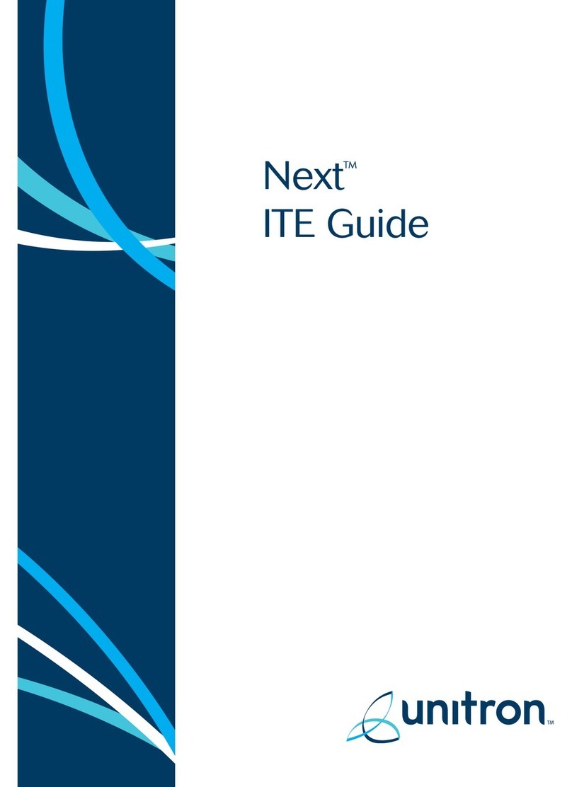 Unitron Next ITE series User manual