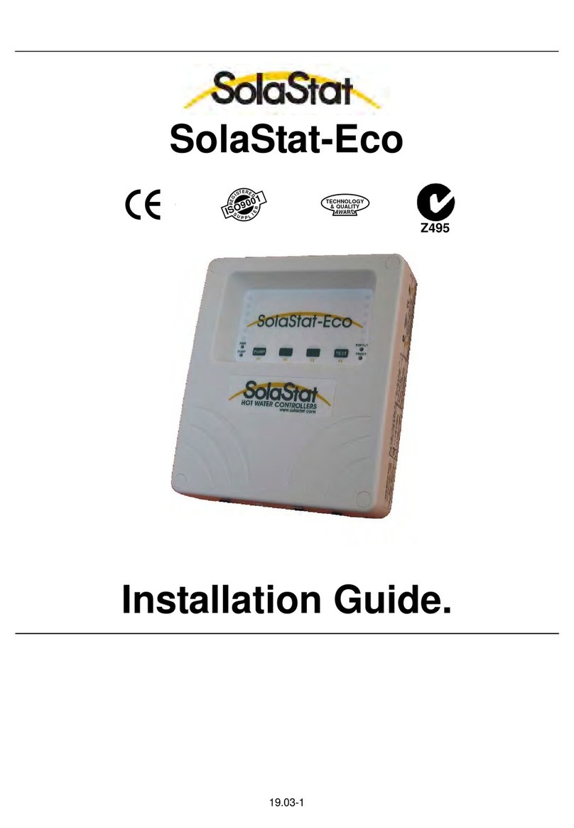 Alpha Solar SolaStat-Eco installation guide Alpha Solar SolaStat-Eco installation guide