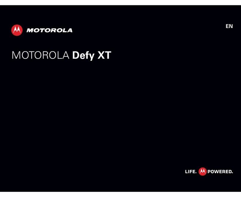 Motorola DEFY XT User manual
