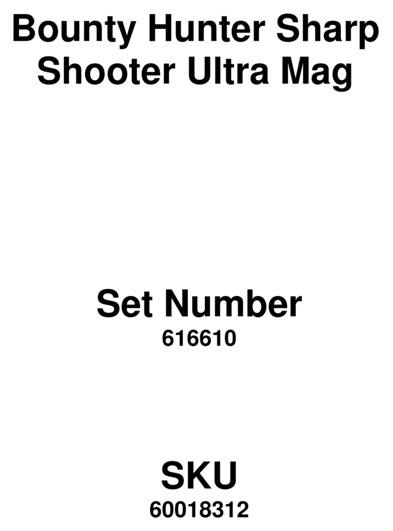 Bounty Hunter Ultra Mag Sharp Shooter owner's manual
