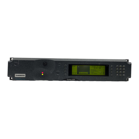 TANDBERG E5780 User manual TANDBERG E5780 User manual