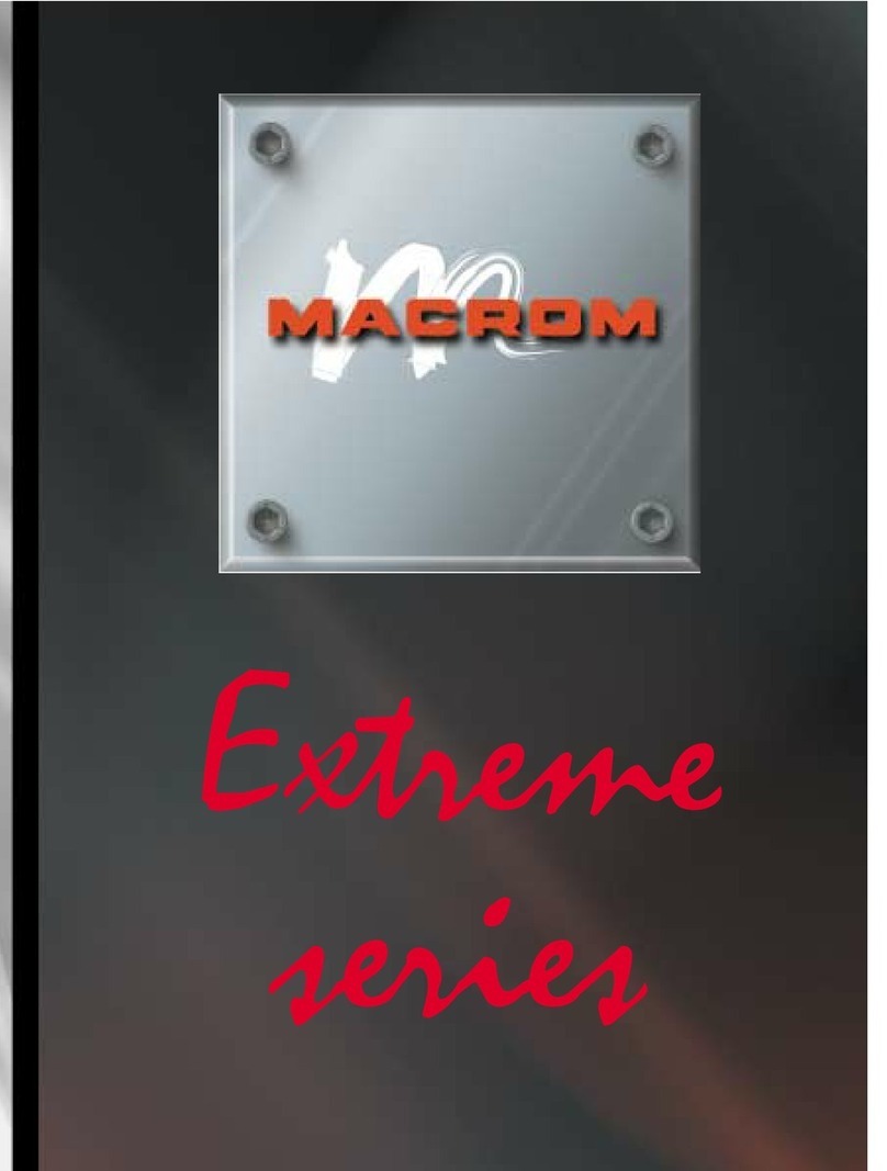 Macrom Extreme series Installation