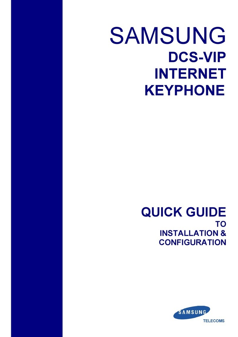 Samsung DCS-VIP User manual