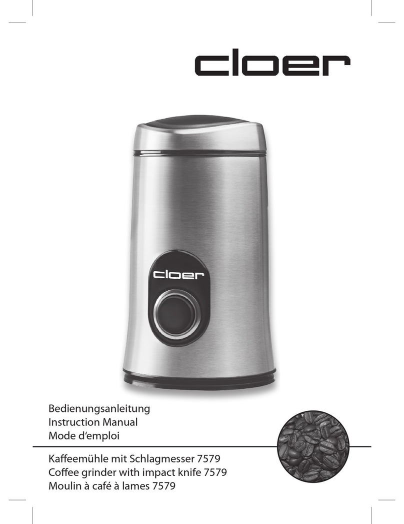 Cloer 7579 instruction manual