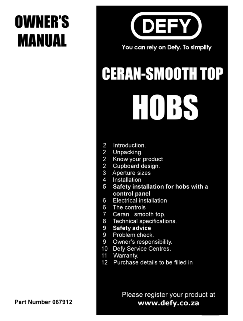 Defy Gemini 700 CP User manual