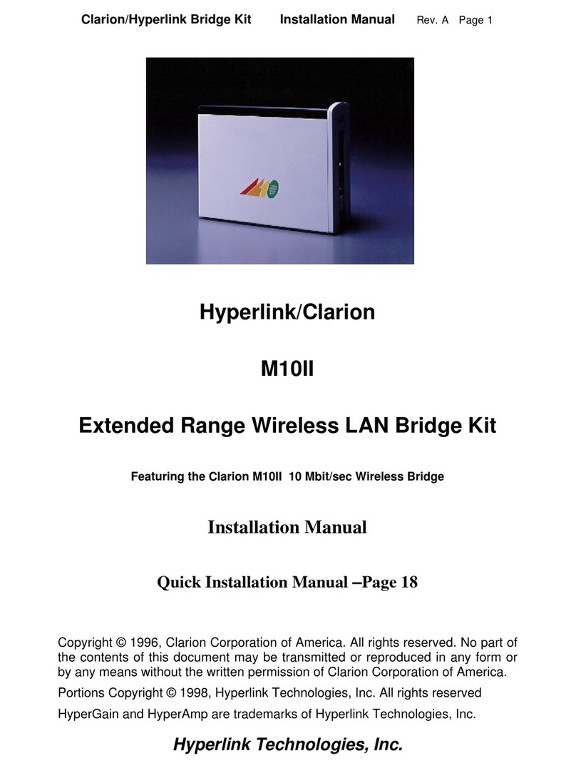 Clarion M10II installation manual