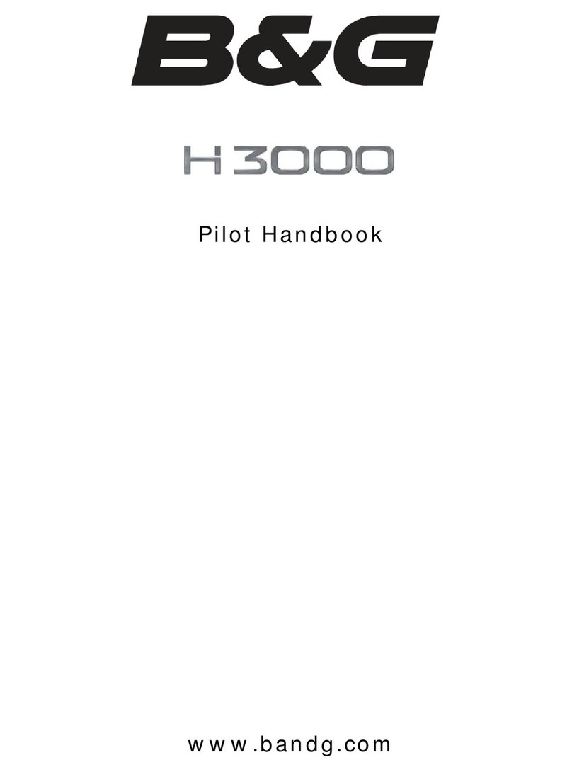 B & G H3000 Pilot owner's manual