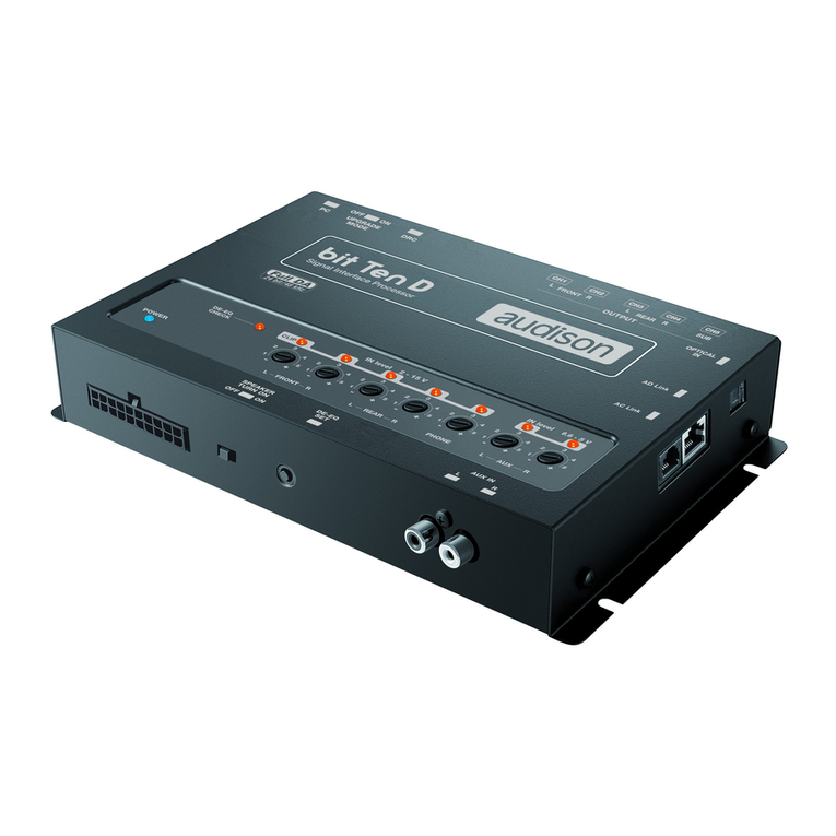 Audison bit Ten D Advanced manual
