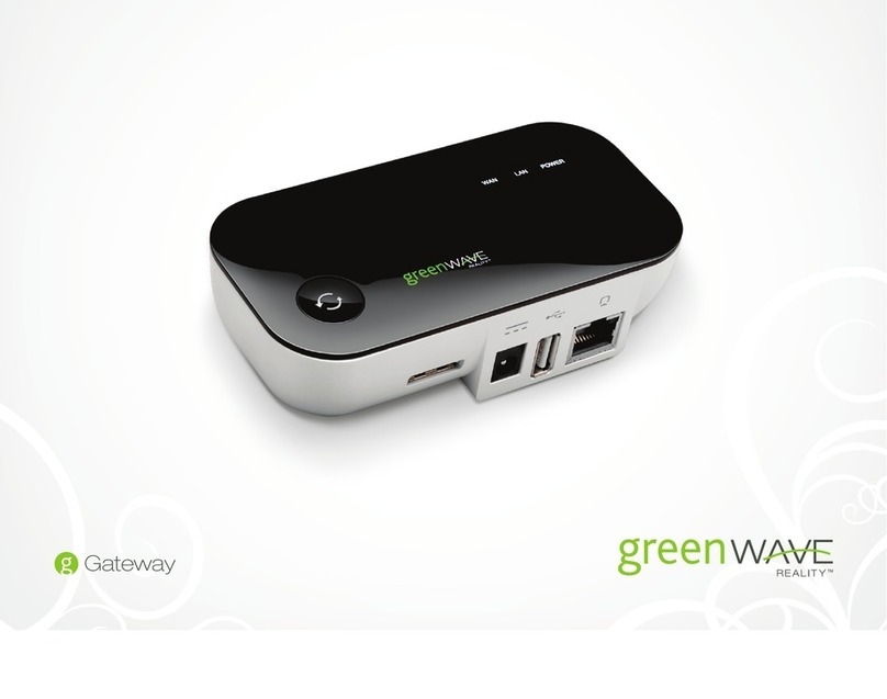 GreenWave Reality Gateway user guide