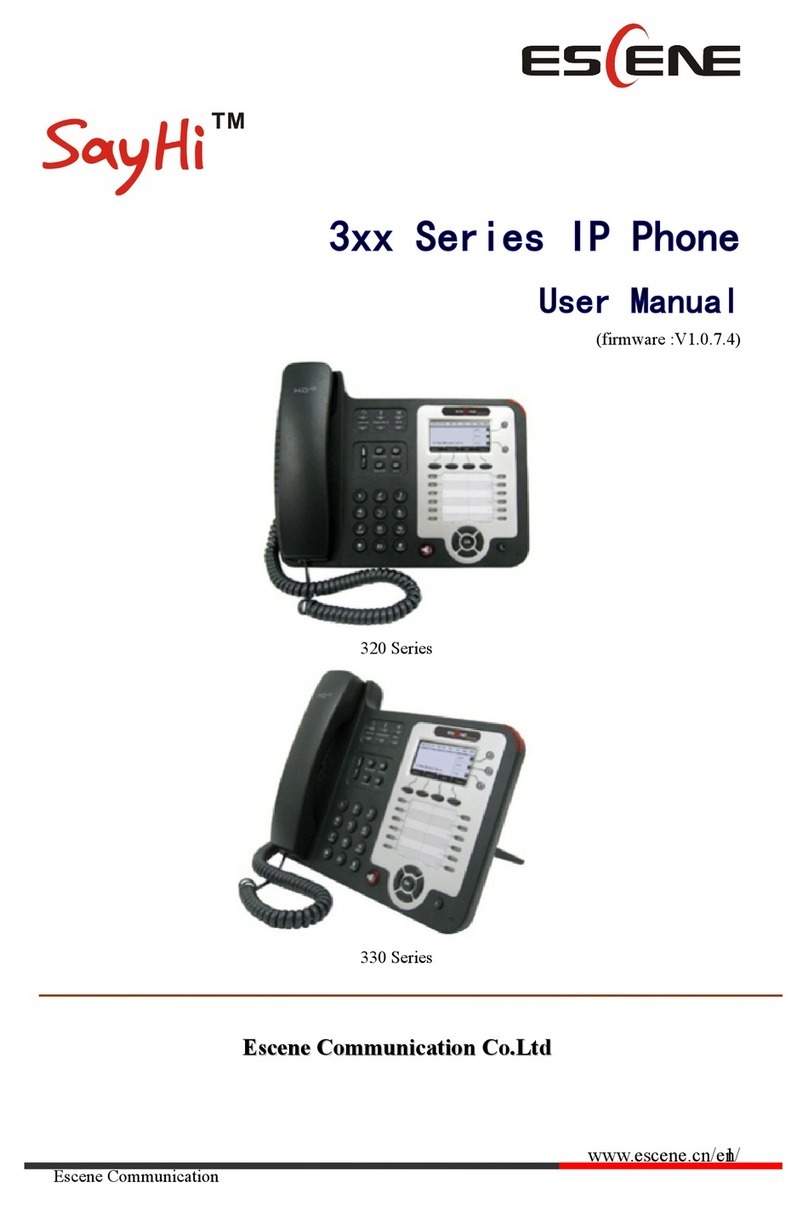 ESENE SayHi 320 Seris user manual