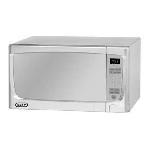 Defy DMO 353 owner's manual