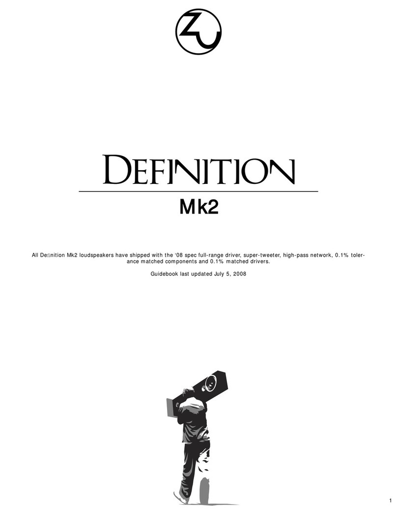 Zu Audio Defi nition Mk2 user guide