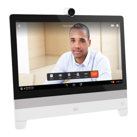 Cisco TelePresence DX80 installation guide