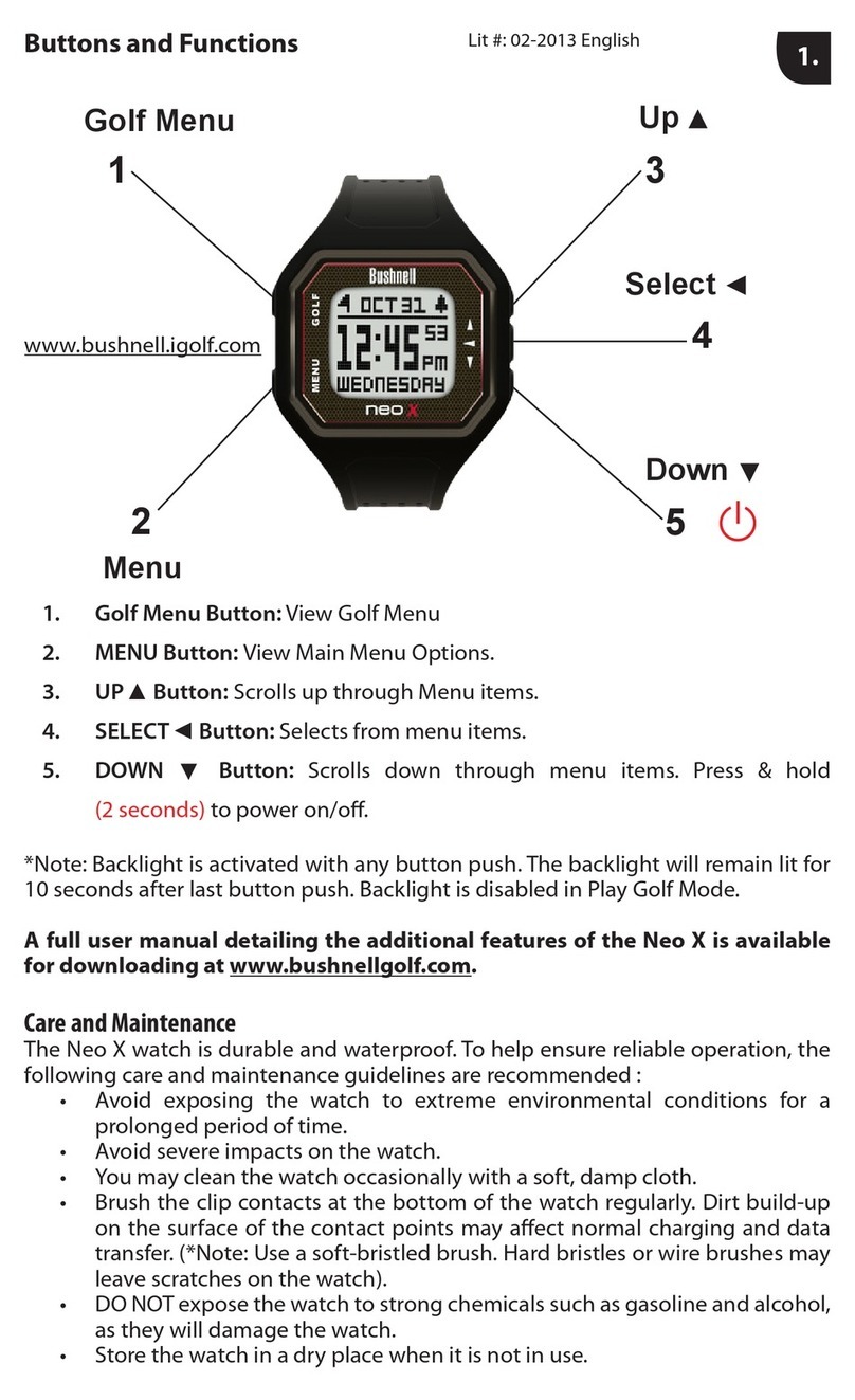Bushnell Neo X user guide