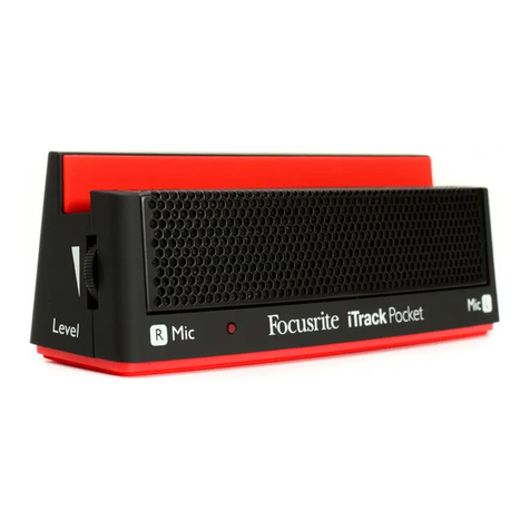 Focusrite iTrack Pocket User manual
